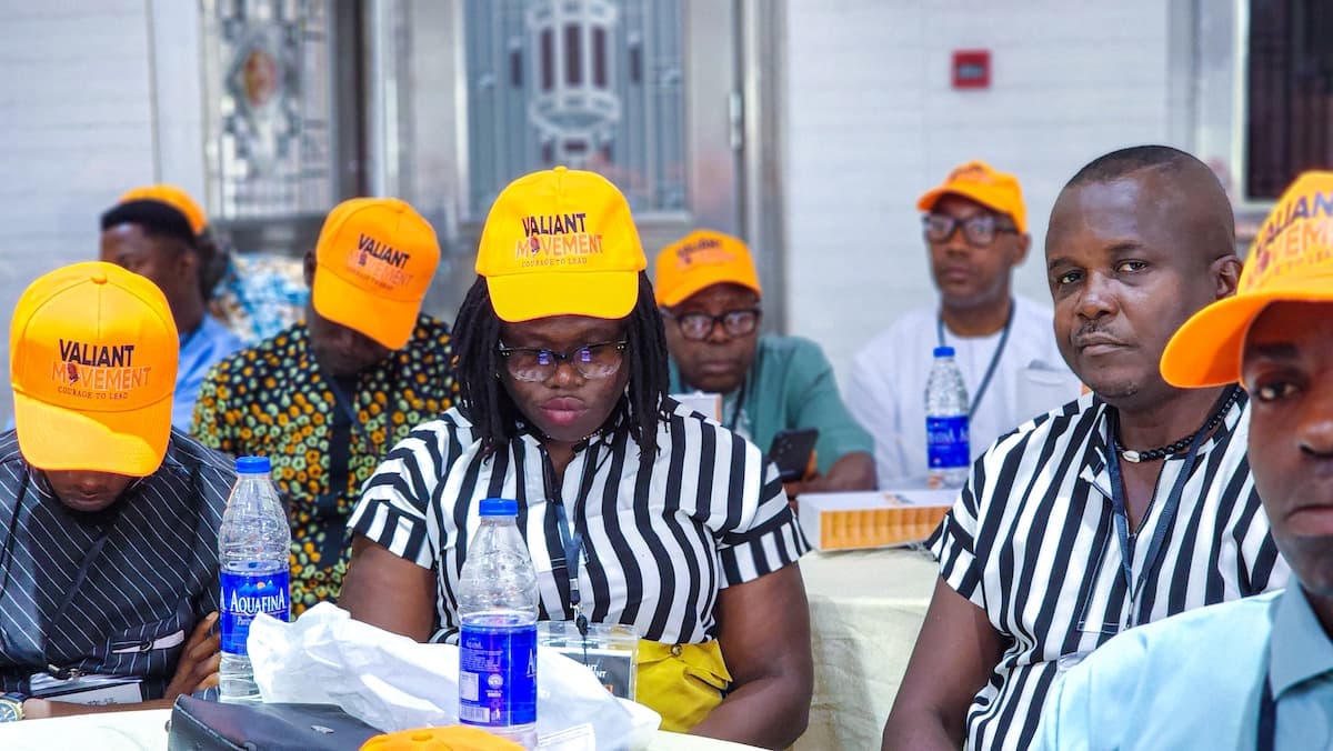 Valiant Movement members at a Movement event