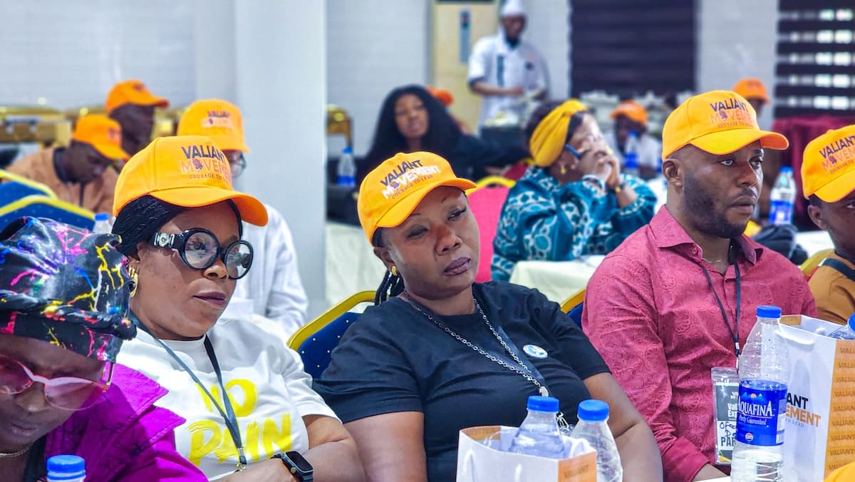 Valiant Movement members at a Movement event