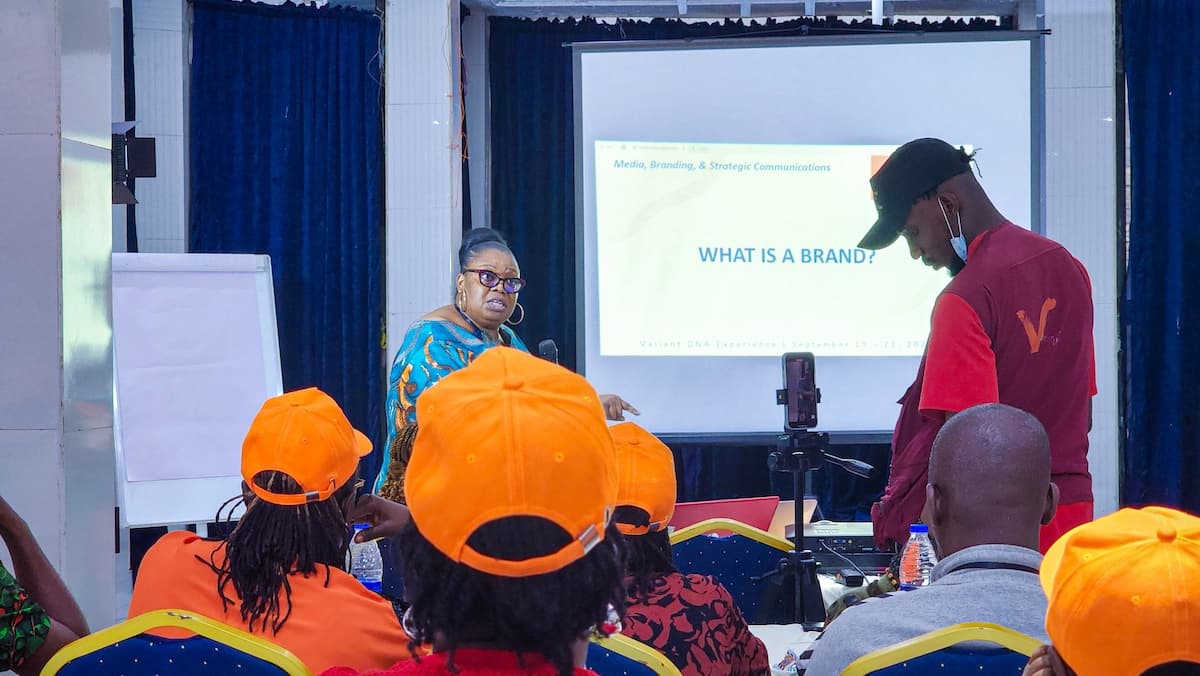 Valiant Movement members at a Movement event