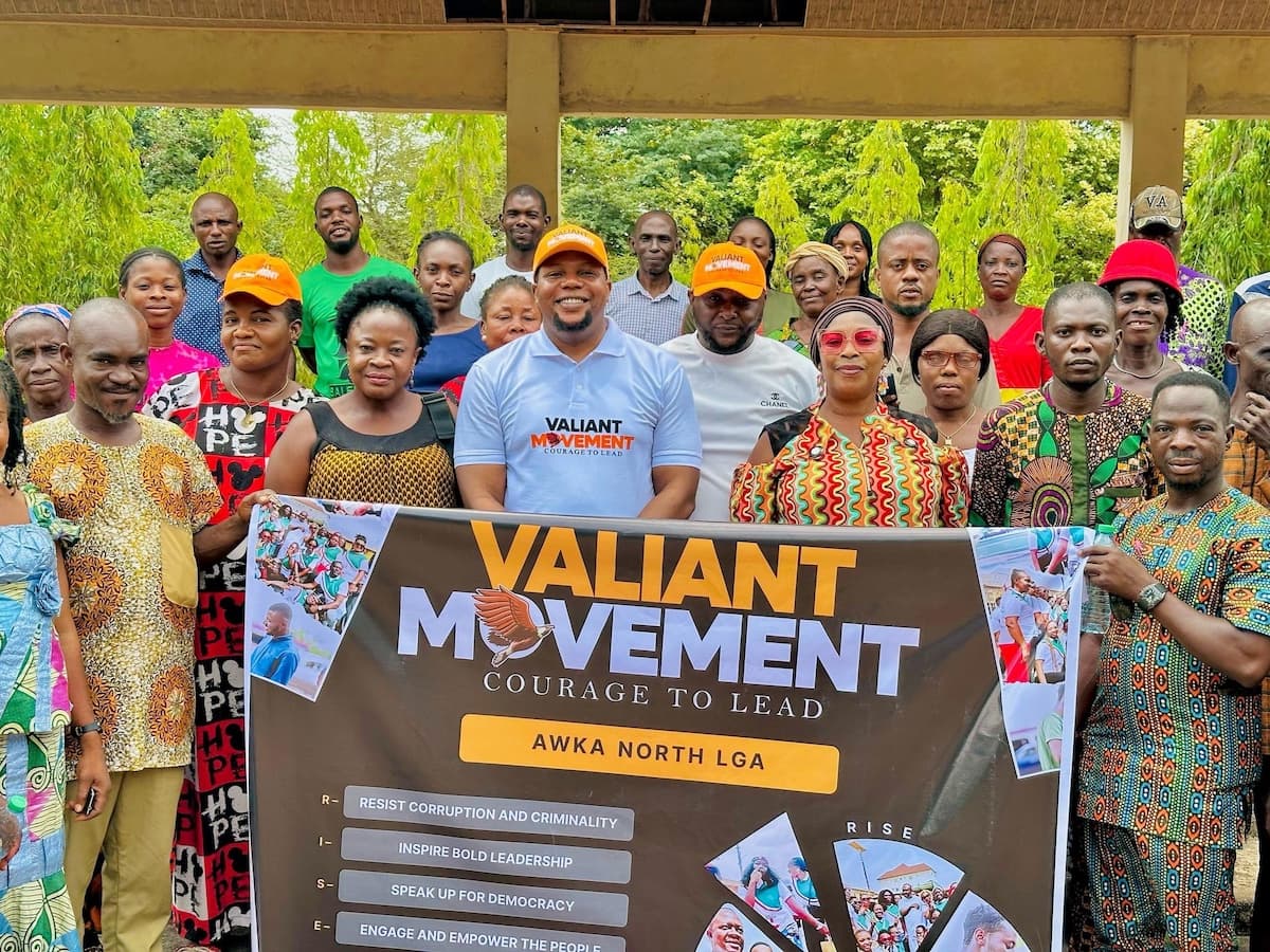 Valiant Movement members at a Movement event