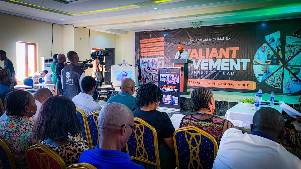 Valiant Movement members at a Movement event